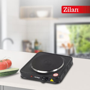 Zilan Μονή ηλεκτρική εστία εμαγιέ σε μαύρο χρώμα 15.5cm ZLN2806 - Image 3