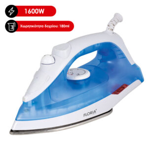 Zilan Σίδερο Ατμού με κεραμική πλάκα 1600W σε μπλε χρώμα ZLN2892 - Image 2