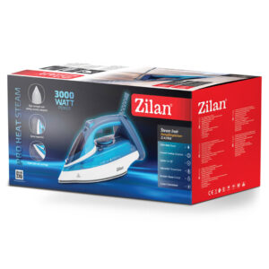 Zilan Σίδερο Ατμού με κεραμική πλάκα 3000W σε γκρι χρώμα ZLN2908 - Image 3