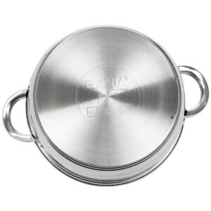 Zilan Ρηχή κατσαρόλα από ανοξείδωτο ατσάλι 24cm ZLN4106 - Image 2