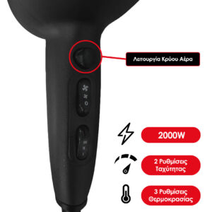 Zilan Σεσουάρ μαλλιών 2000W ZLN4872 - Image 2