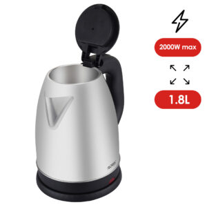 Zilan Βραστήρας νερού σε ασημί χρώμα 2L 1500W ZLN4902 - Image 3