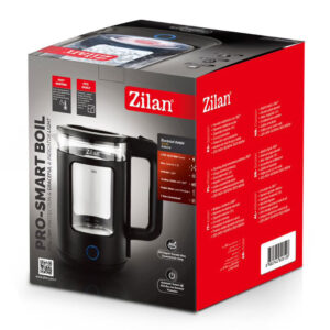 Zilan Γυάλινος Βραστήρας νερού 1.5L 1650W ZLN6128 - Image 5