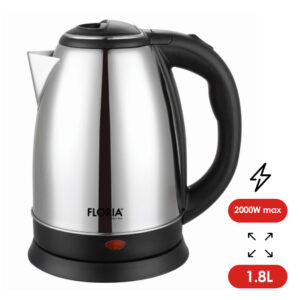 Zilan Βραστήρας νερού σε ασημί χρώμα 1.8L 2000W ZLN6159 - Image 3