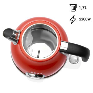 Zilan Ρετρό Βραστήρας νερού 1.7L 2200W ZLN7033 - Image 3