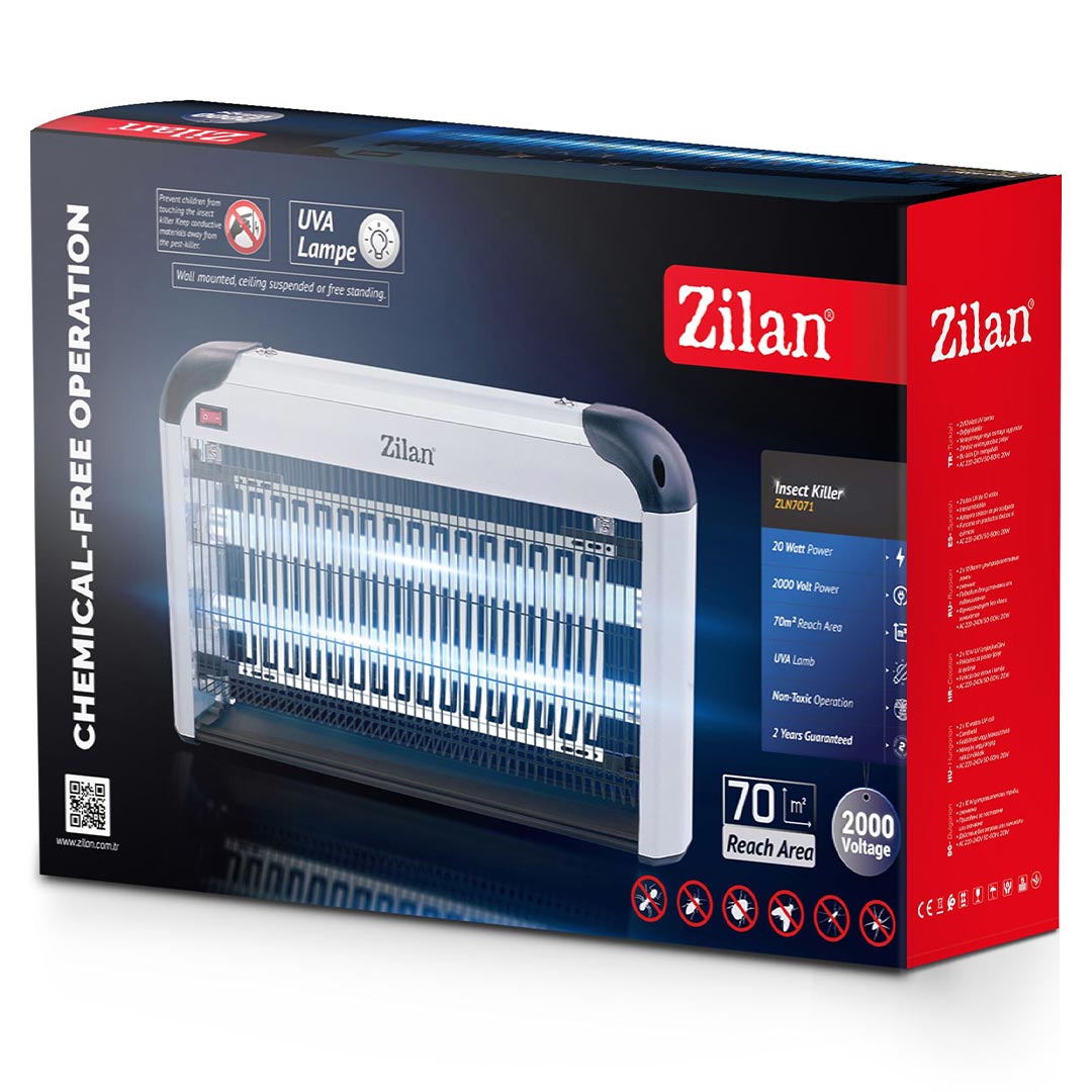 Zilan Ηλεκτρική εντομοπαγίδα 20W ZLN7071 - Image 3
