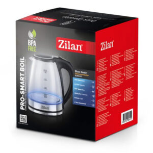 Zilan Γυάλινος Βραστήρας νερού 1.8L 1800W ZLN8115 - Image 3